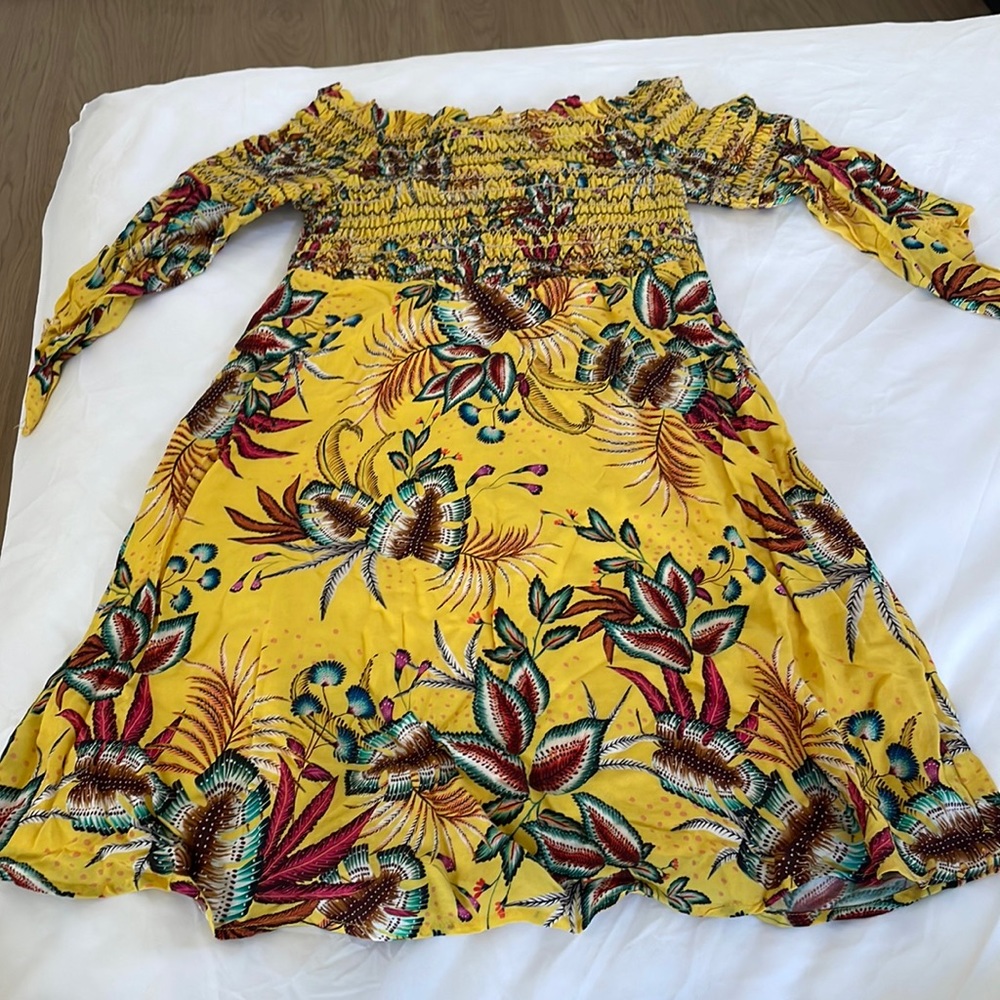 New Farm Rio Yellow Dress
